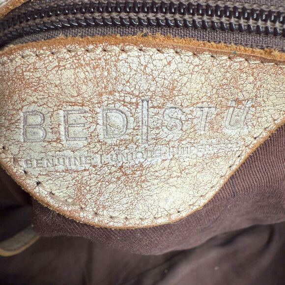 Bed Stu Tan Leather Tote with Studded Accents - Picture 7 of 16